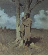 Frederic Remington The Love Call (mk43) USA oil painting artist